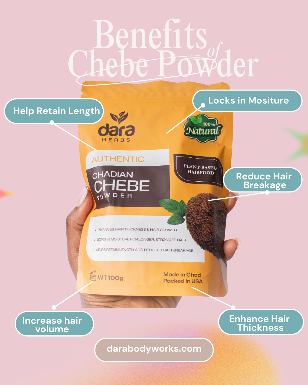 Chebe Powder Combo- The Ultimate Hair Growth Trio