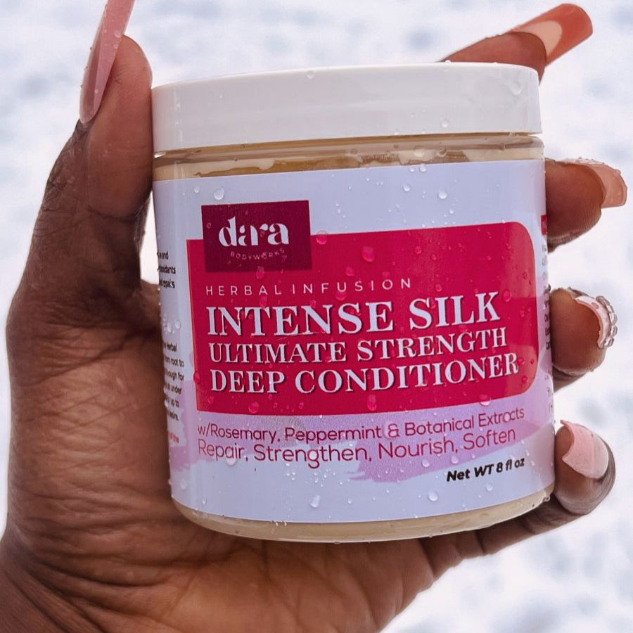 Herbal Infusion Intense Silk Ultimate Strength Deep Conditioner- Dara Bodyworks